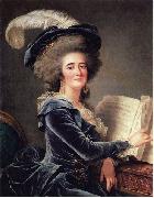 Labille-Guiard, Adelaide The Comtesse de Selve oil on canvas